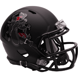 Fresno State Bulldogs NCAA Mini Speed Football Helmet Black Bulldog