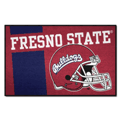 Fresno State Bulldogs Starter Mat Accent Rug - 19in. x 30in., Uniform Design