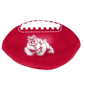Fresno State Bulldogs Two Logo Micro Soft Football