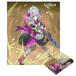 Genshin Impact Character 020 Noelle Silk Touch Throw Blanket 50 x 70 inches