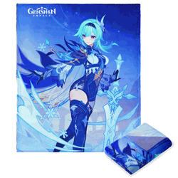 Genshin Impact Character 030 Eula Silk Touch Throw Blanket 50 x 70 inches