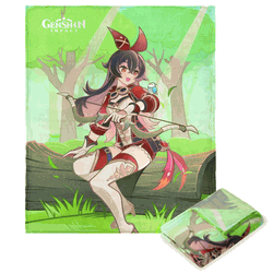 Genshin Impact Character 036 Amber Silk Touch Throw Blanket 50 x 70 inches