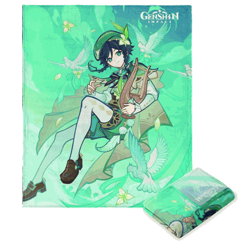 Genshin Impact Character 041 Venti Silk Touch Throw Blanket 50 x 70 inches