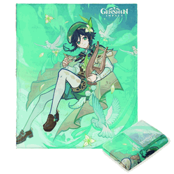 Genshin Impact Character 041 Venti Silk Touch Throw Blanket 50 x 70 inches