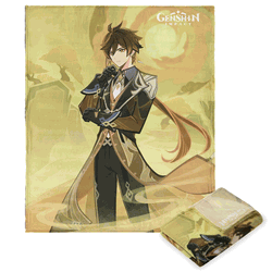 Genshin Impact Character 043 Zhongli Silk Touch Throw Blanket 50 x 70 inches