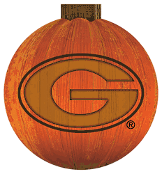 Georgia Bulldogs 12 in. Halloween Pumpkin Sign
