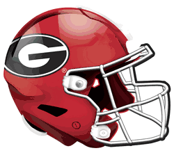 Georgia Bulldogs 12in Authentic Helmet Sign