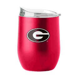 Georgia Bulldogs 16oz Flipside Powder Coat Curved Beverage