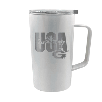 Georgia Bulldogs 18oz Hustle Travel Mug