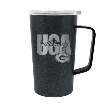Georgia Bulldogs 18oz Onyx Hustle Travel Mug