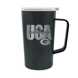 Georgia Bulldogs 18oz Onyx Hustle Travel Mug
