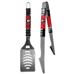 Georgia Bulldogs 2 pc Steel Tailgate BBQ Set