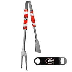 Georgia Bulldogs 3 in 1 BBQ Tool and Bottle Opener