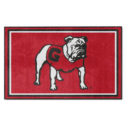 Georgia Bulldogs 4ft. x 6ft. Plush Area Rug