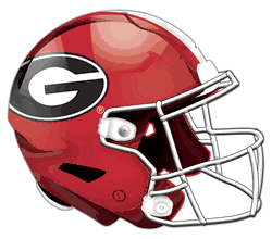 Georgia Bulldogs Authentic Helmet Cutout 24"