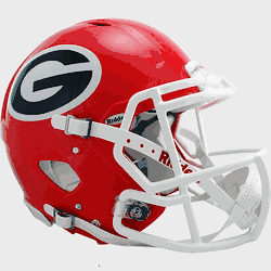 Georgia Bulldogs  Authentic Speed Full Size Football Helmet