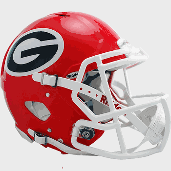 Georgia Bulldogs  Authentic Speed Full Size Football Helmet