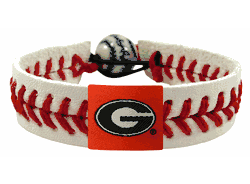 Georgia Bulldogs Bracelet Classic Baseball Power G Logo CO