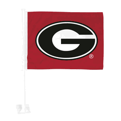 Georgia Bulldogs Car Flag Large 1pc 11" x 14"