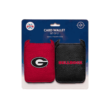 Georgia Bulldogs Card Wallet 2-pack