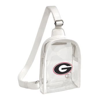 Georgia Bulldogs Clear Mini Sling Stadium Bag