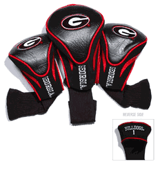 Georgia Bulldogs Club 3 Piece Contour Headcover Set