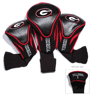 Georgia Bulldogs Club 3 Piece Contour Headcover Set