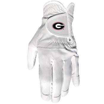 Georgia Bulldogs Cool mesh with cabretta leather - one size - mens left