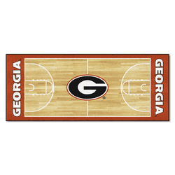 Georgia Bulldogs Court Runner Rug - 30in. x 72in.