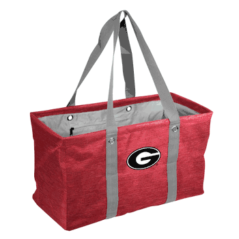 Georgia Bulldogs Crosshatch Picnic Caddy