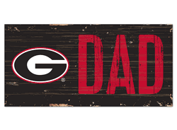 Georgia Bulldogs Dad Sign