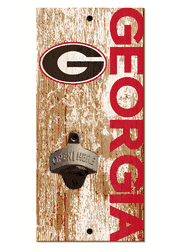 Georgia Bulldogs Distressed Bottle Opener