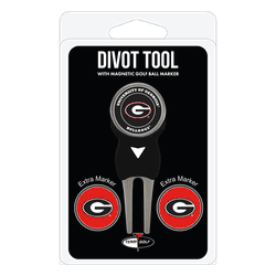 Georgia Bulldogs Divot Tool Pack - Signature tool w/ 3 markers