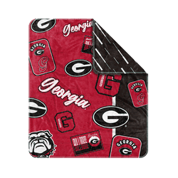 Georgia Bulldogs Dream Weave Throw 50x60
