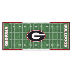 Georgia Bulldogs Field Runner Mat - 30in. x 72in.