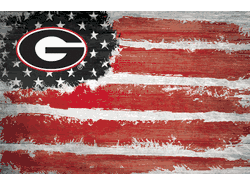 Georgia Bulldogs Flag 17x26