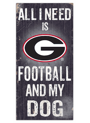 Georgia Bulldogs Football and My Dog Sign