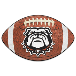 Georgia Bulldogs Football Rug - 20.5in. x 32.5in.
