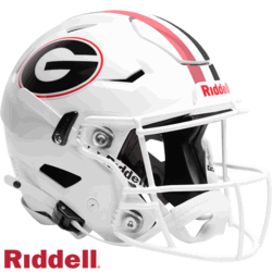 Georgia Bulldogs Full Size Authentic SpeedFlex Helmet - White