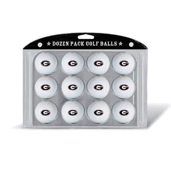 Georgia Bulldogs Golf Balls Pack of 12