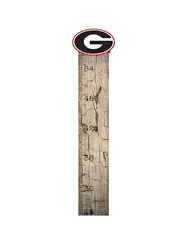 Georgia Bulldogs Growth Chart Sign 6x36