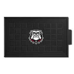 Georgia Bulldogs Heavy Duty Vinyl Medallion Door Mat - 19.5in. x 31in.