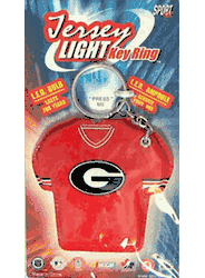 Georgia Bulldogs Keychain Jersey Keylight CO