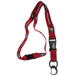 Georgia Bulldogs Lanyard, Bottle Opener
