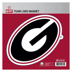Georgia Bulldogs Large Team Logo Magnet 10" (8.7329"x8.3078")
