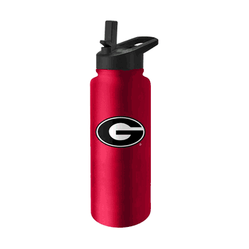 Georgia Bulldogs Logo 34oz Quencher Water Bottle