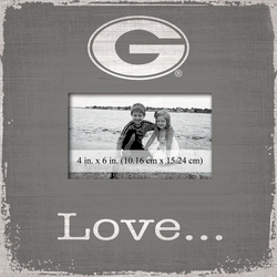 Georgia Bulldogs Love Picture Frame