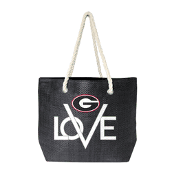 Georgia Bulldogs Love Tote