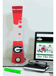 Georgia Bulldogs Magma Lamp - Bluetooth Speaker
