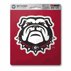 Georgia Bulldogs Matte Decal Sticker